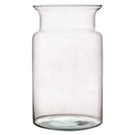 Glass jar vase W-332P6 H:25cm D:15cm