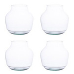 4 Vase Set W-456A1 H:19cm D:19cm