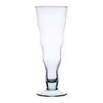 Glass stemmed vase W-150 H:29cm D:12,5cm
