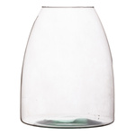 Glass vase W-440D H:28cm D:23cm