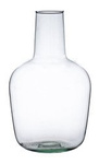 Glass vase bottle W-597 H: 30cm D: 18cm