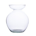 Glass vase W-288 H:20cm D:17cm