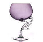 Goblet "Root" lilac H:27cm D:17cm
