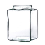 Glass jar vase WM-K020 H:20cm D:14,5cm