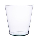 Glass flowerpot W-342 H:22,5cm D:22cm