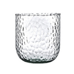Glass flower pot W-507B1 bubble H:11,5cm D:11,5cm OUTLET