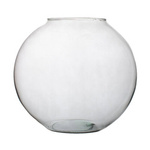 Big glass ball vase D:28cm