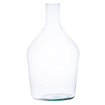 Glass bottle vase W-545 H:47cm D:22cm