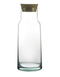 Glass vase W-702C2 + cork H:30cm D:9.5cm SALE