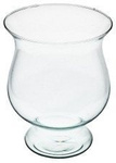 Glass vase W-202 H:20cm D:16cm