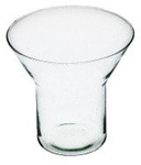 Glass vase W-233A H:13,9cm D:15,0cm