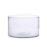 Glass cylinder vase H:14cm D:19cm