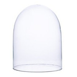 Glass dome W-527A H:23cm D:17,5cm no hole