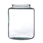 Glass jar vase H:20cm D:14,5cm WM-K019