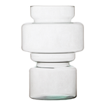 Glass vase W-718A H:25m D:17cm