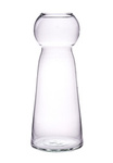 Glass vase W-570 H:20,5cm D:8,5cm
