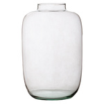 Glass vase W-807C H:23cm D:15cm