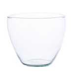 Glass flowerpot W-439 H:14cm D:14,5cm
