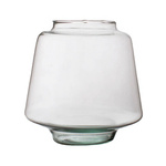 Glass vase candle holder W-757 H:13cm D:13cm SALE