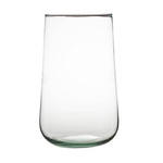 Drop glass vase WL-111A H: 19cm D: 13cm