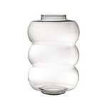 Glass vase W-686A H:32cm D:21cm