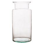 Glass jar vase H:32cm D:14cm W-332N3 SALE