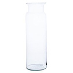 Glass jar vase W-332H3 H:30cm D:9,5cm