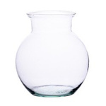 Glass vase W-425A H:17cm D:15,5cm