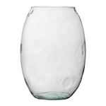 Glass vase W-268D dent H:26cm D:18cm