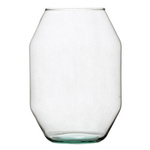 Glass vase W-587D H:20cm D:14cm