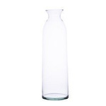 Glass bottle vase W-245B H:30cm D:9,5cm
