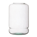 Glass jar vase W-588 H:26cm D:17cm