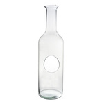 Glass vase H:55cm D:15cm W-504B+side hole