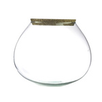 Glass terrarium ball W-688 H:16.5cm D:22cm