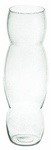 Bubble-shape glass vase W-348A H:50cm D:16cm