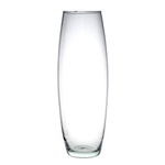 Glass vase W-319C H:28cm D:10cm