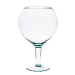 Glass cognac vase KK-15A H:33cm D:19cm