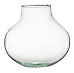 Glass vase W-591 H:24cm D:26cm