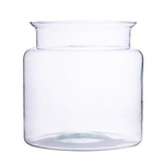 Glass jar vase W-332M1 H:23cm D:23cm