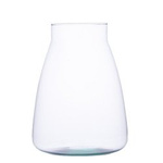 Glass vase W-534A H:24,5cm D:18cm