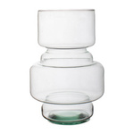 Glass vase W-718 H:25m D:17cm