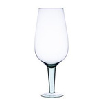 Glass cognac vase KK-19 H:40cm D:16cm
