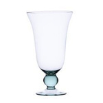 Stemmed glass vase WD-1 H:25cm D:16cm