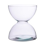 Glass vase WL-93 H:24cm D:20,5cm