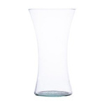 Glass vase W-55E H:18,5cm D:13,5cm