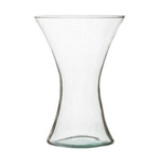 Glass vase W-55J H:30cm D:14cm