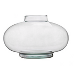 Glass vase W-751 H:14,5 cm D:23 cm SALE