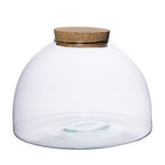 Glass terrarium WL-82 + cork H:20cm D:31cm