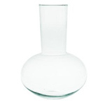 Glass vase W-493 H:26cm D:19cm