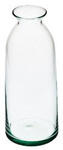 Glass bottle vase W-245A H:24cm D:9,5cm